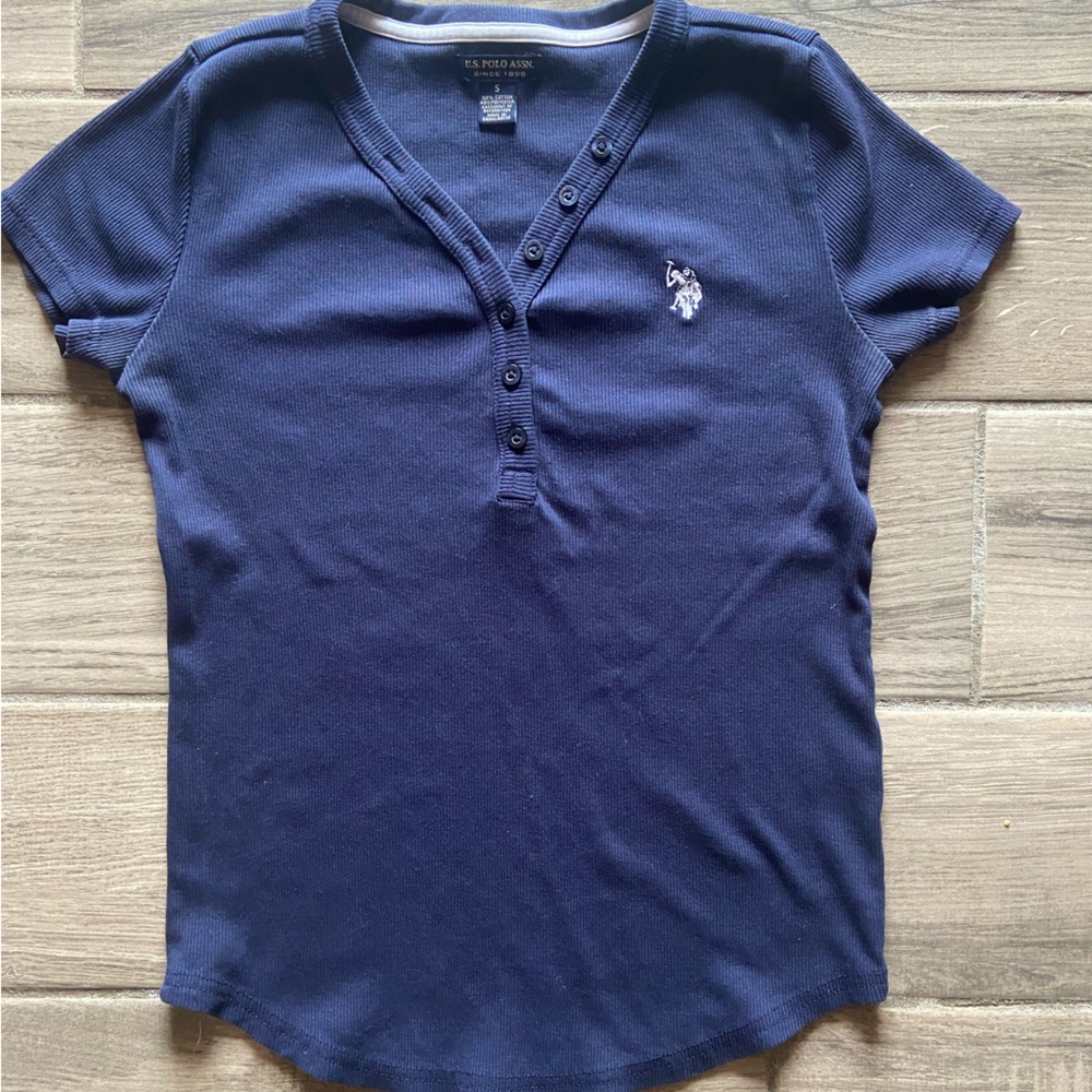 brand- U.S. POLICE ASSN. color- navy blue. Size small
